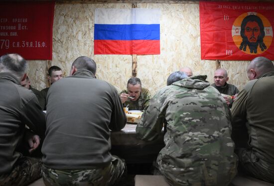 Быт воинов-десантников в тыловом районе в зоне СВО