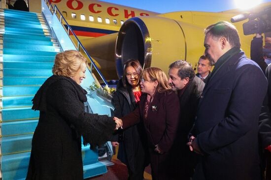 Визит председателя Совета Федерации РФ В. Матвиенко в Турцию