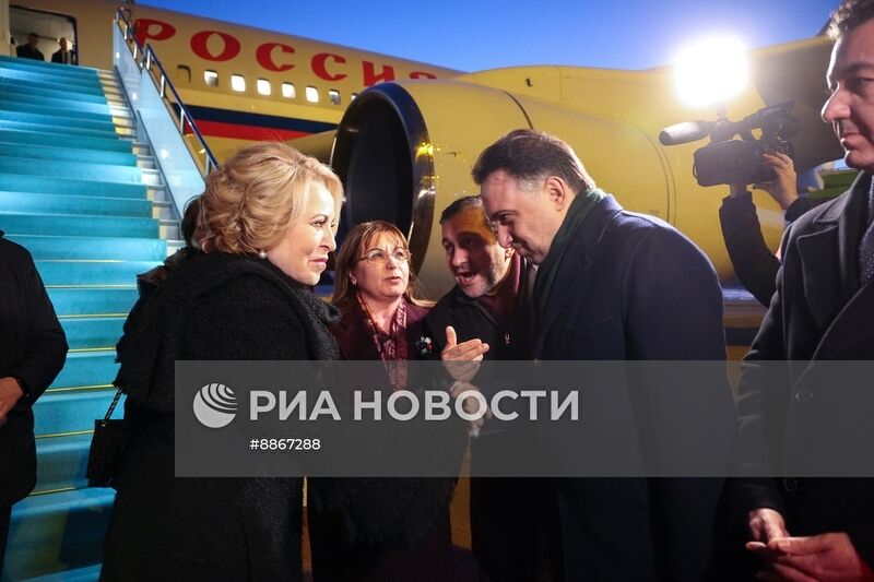 Визит председателя Совета Федерации РФ В. Матвиенко в Турцию