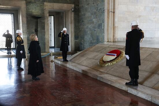 Визит председателя Совета Федерации РФ В. Матвиенко в Турцию