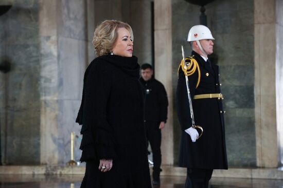 Визит председателя Совета Федерации РФ В. Матвиенко в Турцию