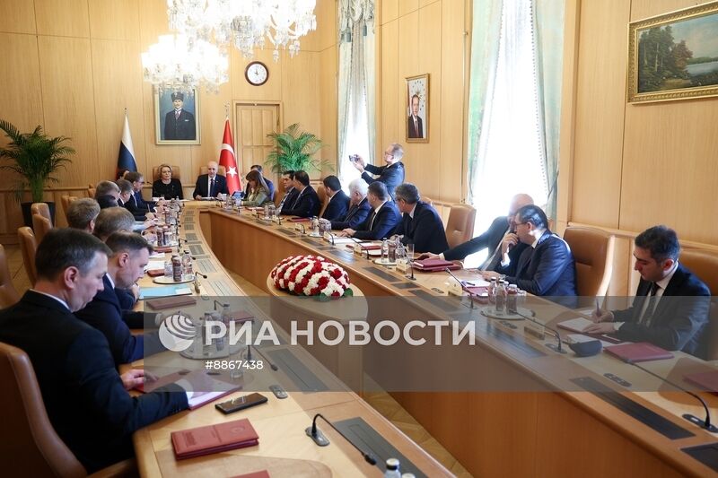 Визит председателя Совета Федерации РФ В. Матвиенко в Турцию