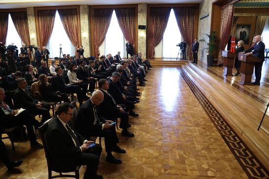 Визит председателя Совета Федерации РФ В. Матвиенко в Турцию