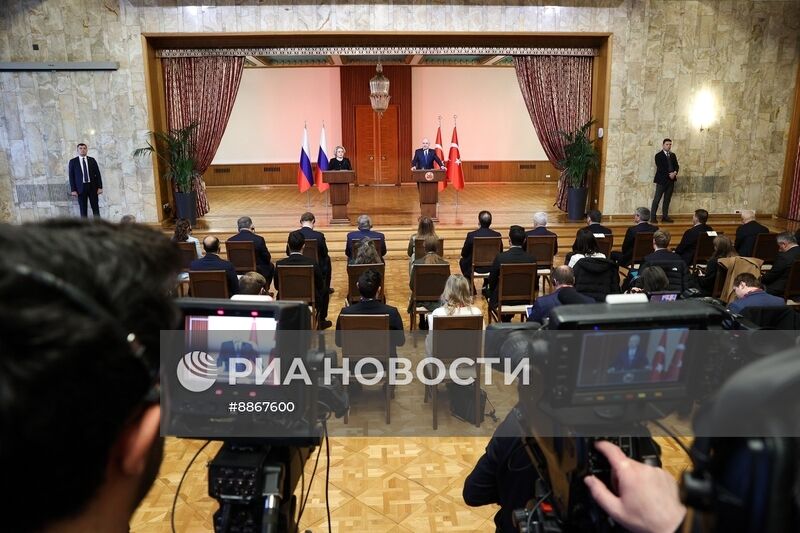 Визит председателя Совета Федерации РФ В. Матвиенко в Турцию