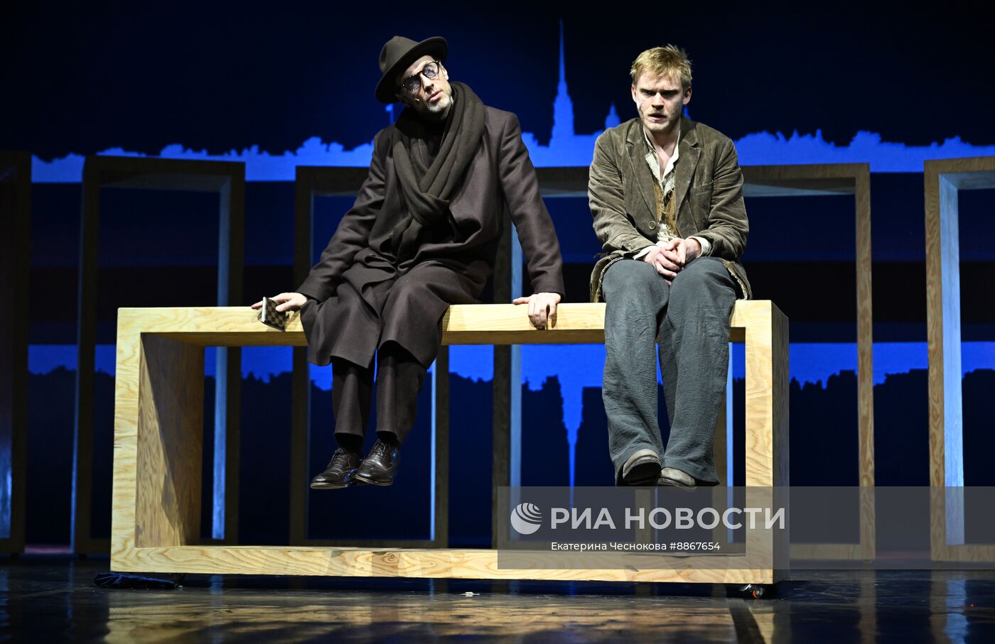 Спектакль "Преступление и наказание" в Театре Гоголя