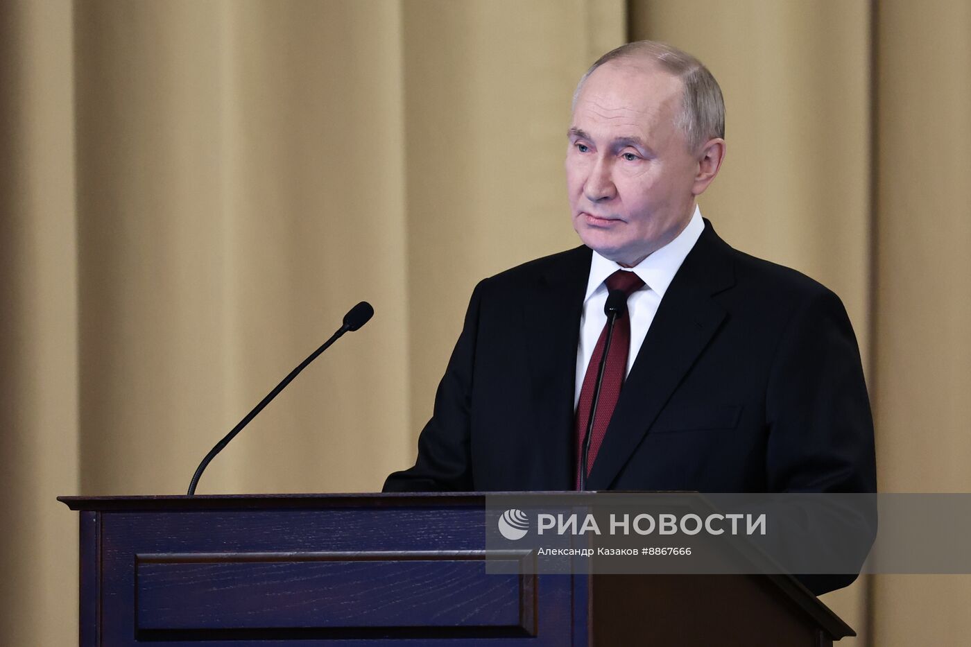 Президент Владимир Путин принял участие в заседании коллегии Федеральной службы безопасности