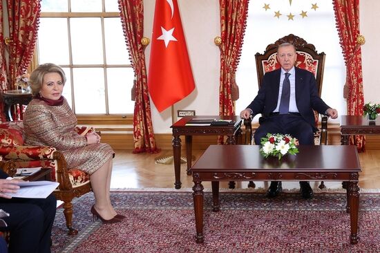 Визит председателя Совета Федерации РФ В. Матвиенко в Турцию