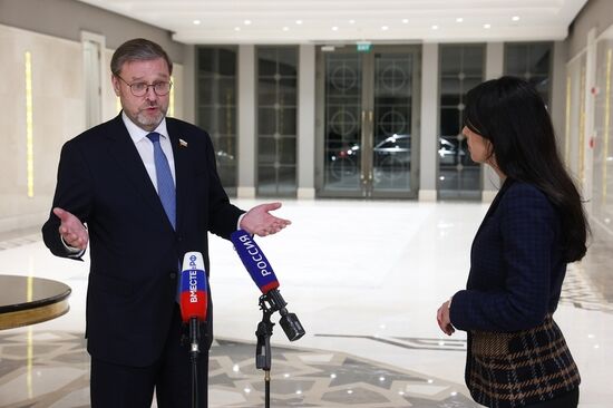 Визит председателя Совета Федерации РФ В. Матвиенко в Турцию