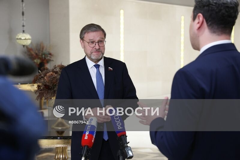 Визит председателя Совета Федерации РФ В. Матвиенко в Турцию