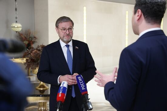 Визит председателя Совета Федерации РФ В. Матвиенко в Турцию