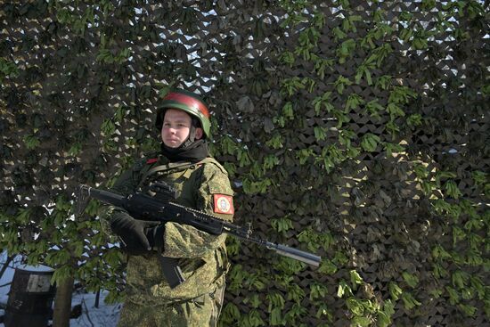 Боевое дежурство ПВО ЦВО в ДНР