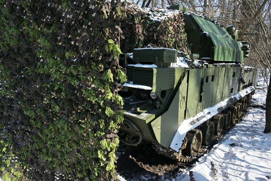 Боевое дежурство ПВО ЦВО в ДНР