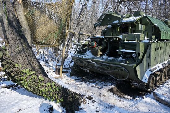 Боевое дежурство ПВО ЦВО в ДНР
