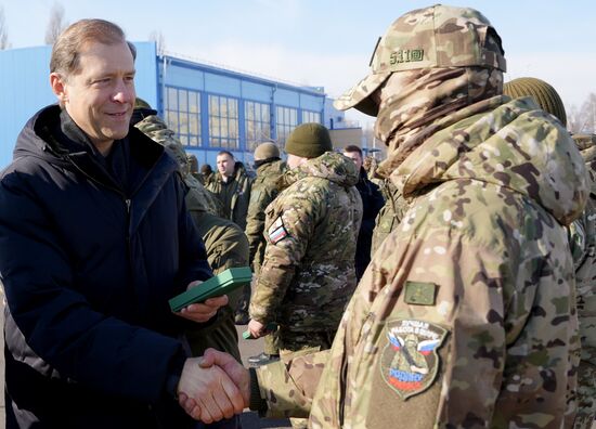 Рабочая поездка первого вице-премьера Правительства РФ Д. Мантурова в Курск
