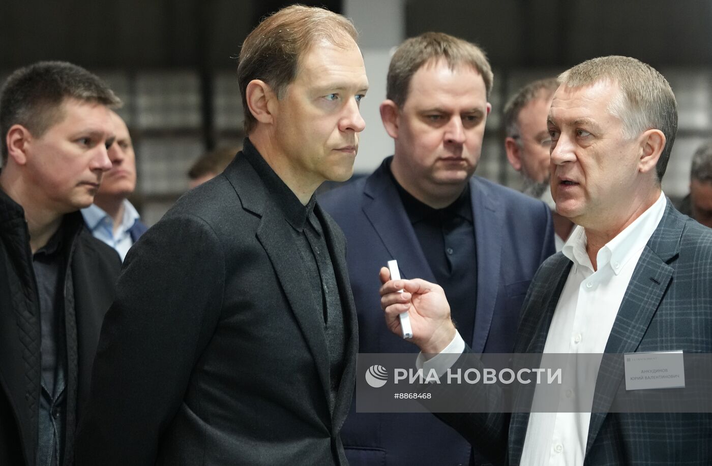 Рабочая поездка первого вице-премьера Правительства РФ Д. Мантурова в Курск