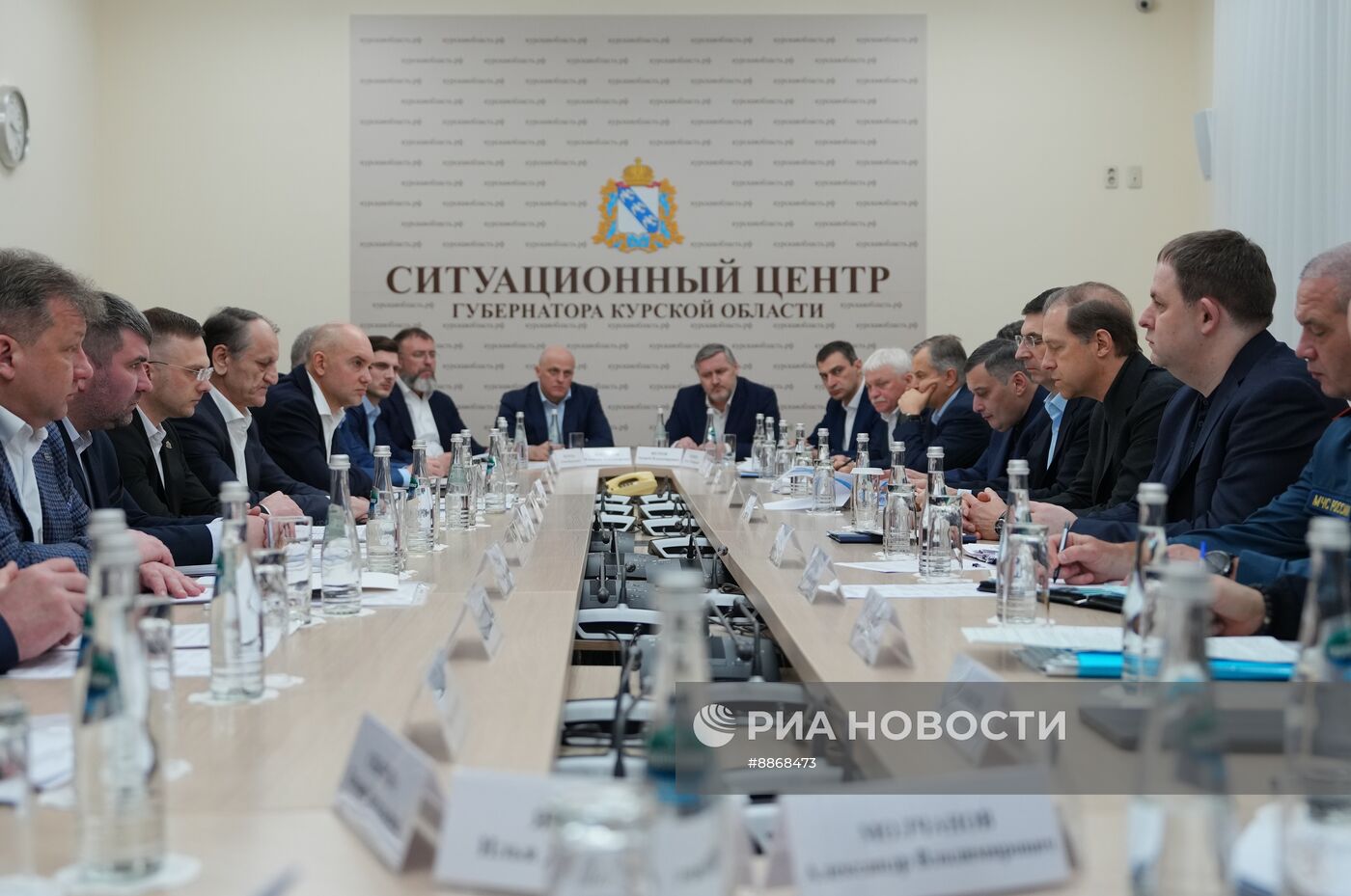 Рабочая поездка первого вице-премьера Правительства РФ Д. Мантурова в Курск