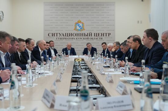 Рабочая поездка первого вице-премьера Правительства РФ Д. Мантурова в Курск