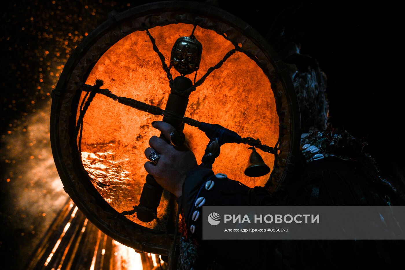 Празднование тувинского Нового года Шагаа