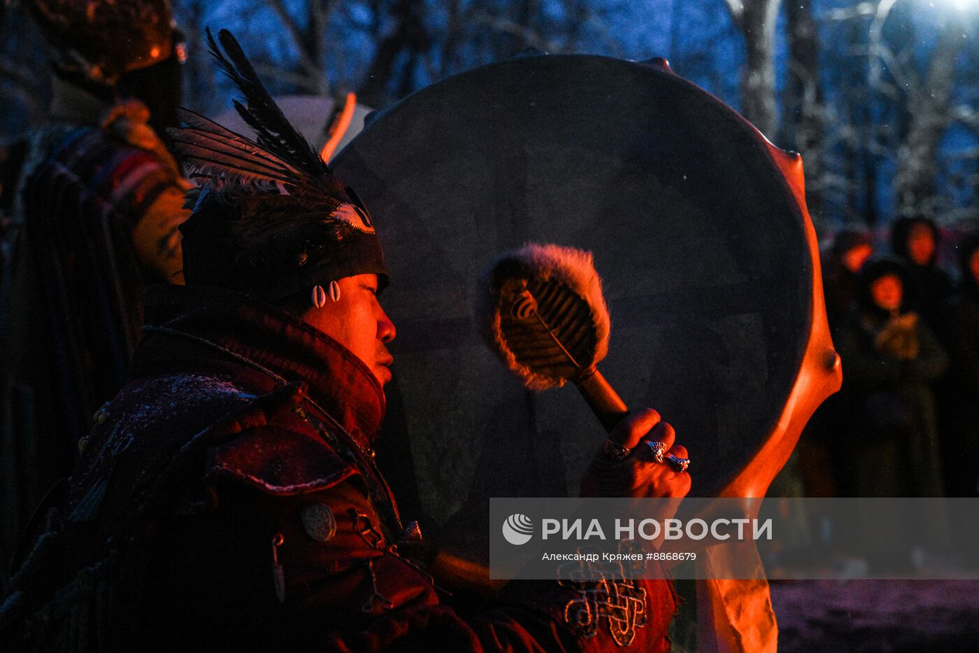 Празднование тувинского Нового года Шагаа