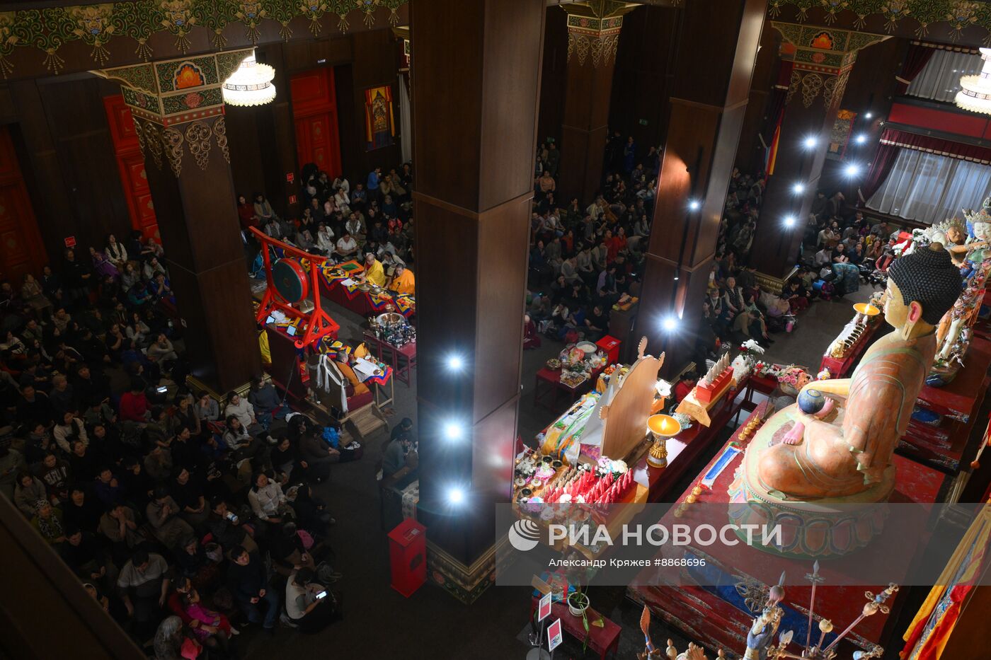 Празднование тувинского Нового года Шагаа