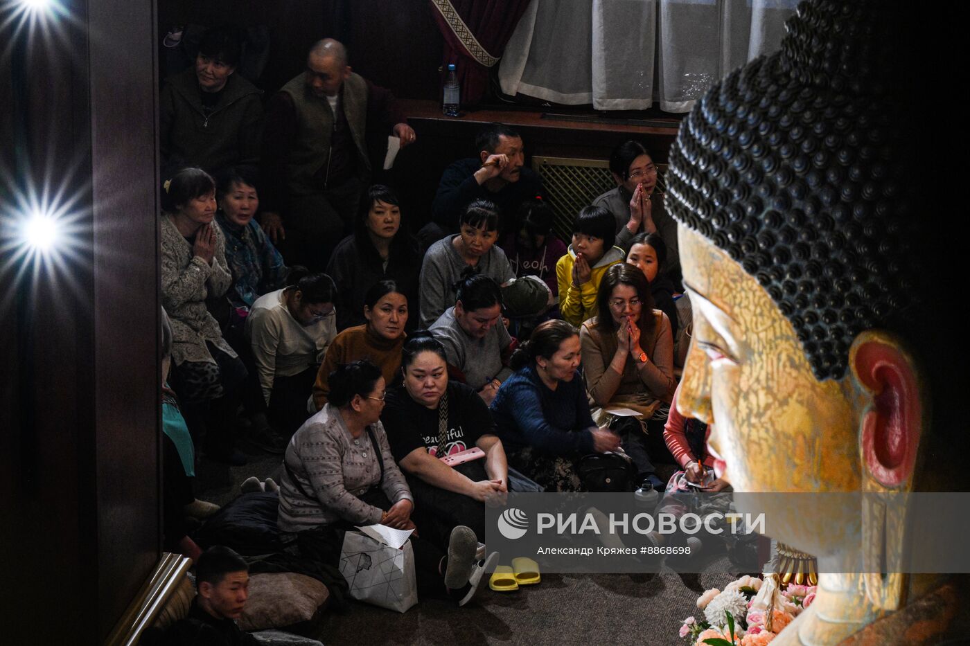 Празднование тувинского Нового года Шагаа