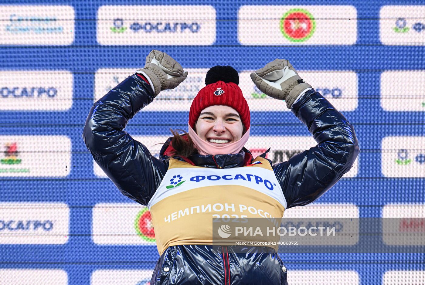 Лыжные гонки. Чемпионат России. Женщины. Скиатлон