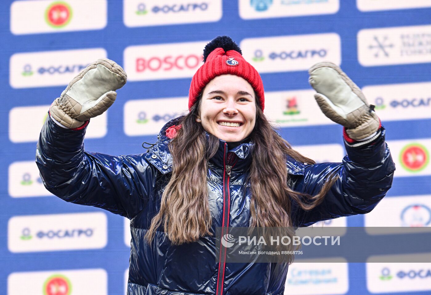 Лыжные гонки. Чемпионат России. Женщины. Скиатлон