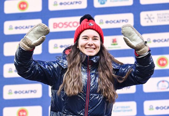 Лыжные гонки. Чемпионат России. Женщины. Скиатлон