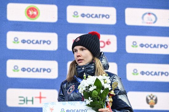 Лыжные гонки. Чемпионат России. Женщины. Скиатлон