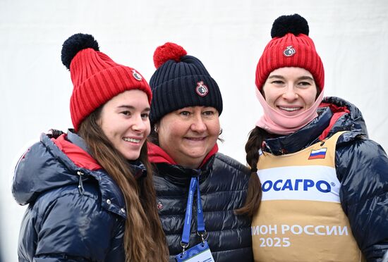 Лыжные гонки. Чемпионат России. Женщины. Скиатлон