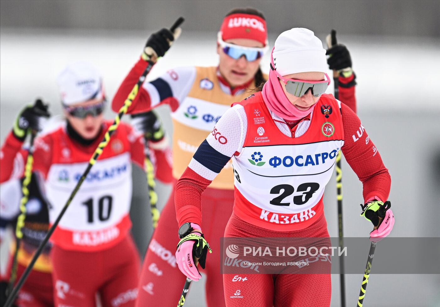Лыжные гонки. Чемпионат России. Женщины. Скиатлон