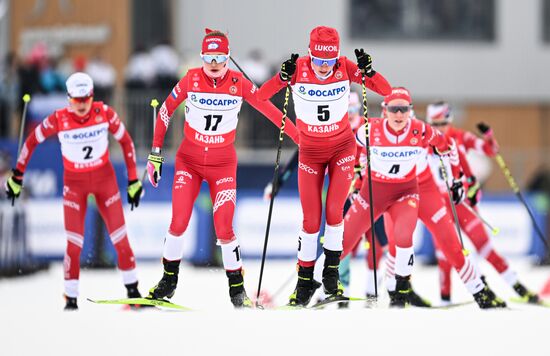 Лыжные гонки. Чемпионат России. Женщины. Скиатлон