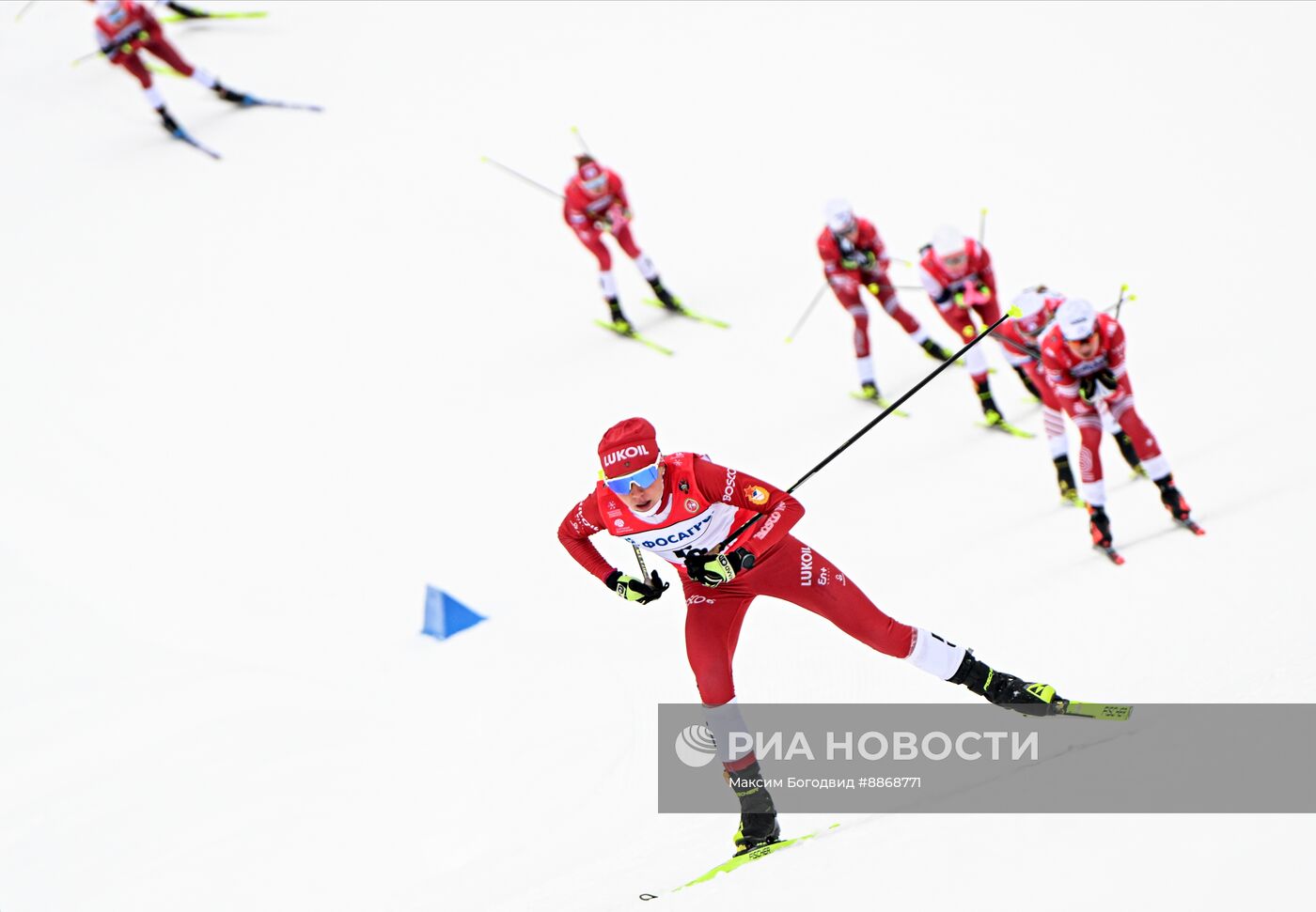 Лыжные гонки. Чемпионат России. Женщины. Скиатлон