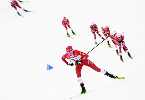 Лыжные гонки. Чемпионат России. Женщины. Скиатлон