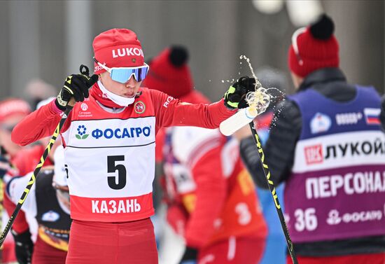 Лыжные гонки. Чемпионат России. Женщины. Скиатлон