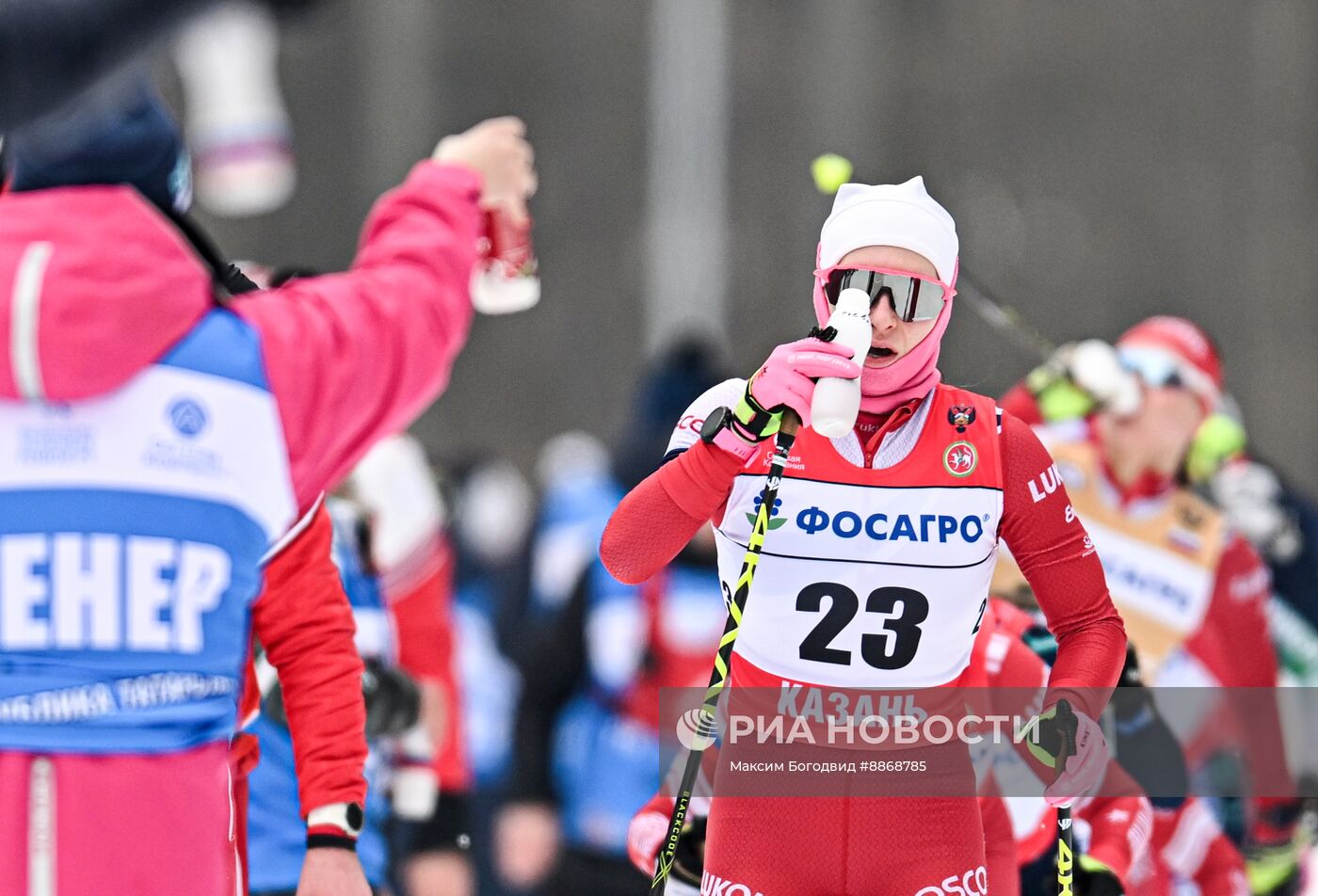 Лыжные гонки. Чемпионат России. Женщины. Скиатлон