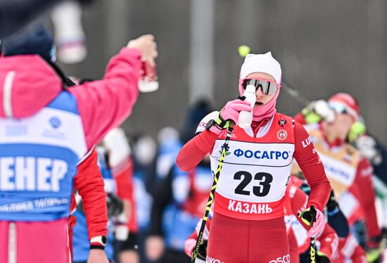 Лыжные гонки. Чемпионат России. Женщины. Скиатлон