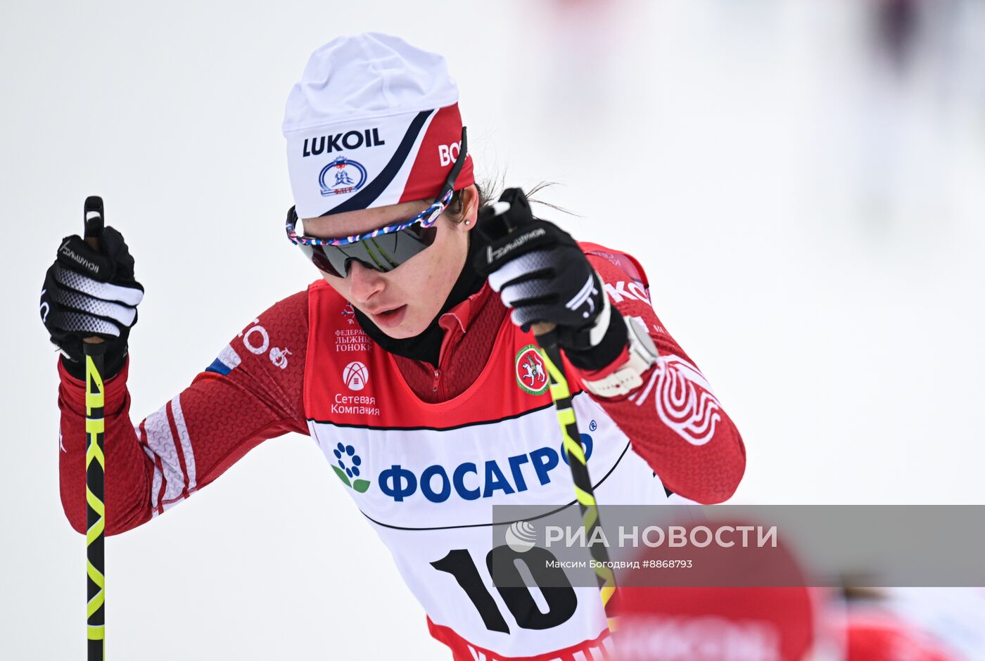 Лыжные гонки. Чемпионат России. Женщины. Скиатлон