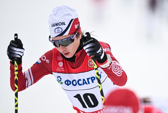 Лыжные гонки. Чемпионат России. Женщины. Скиатлон
