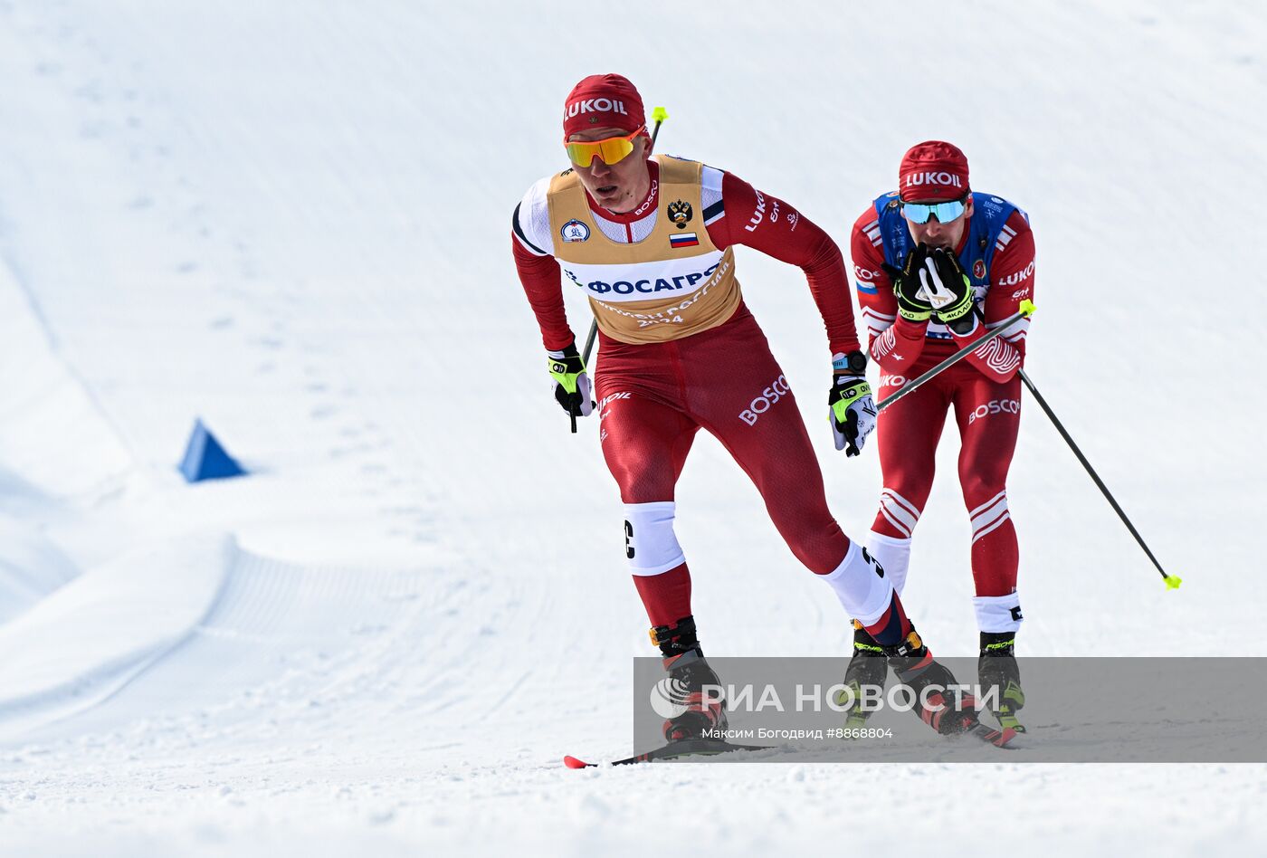 Лыжные гонки. Чемпионат России. Мужчины. Скиатлон