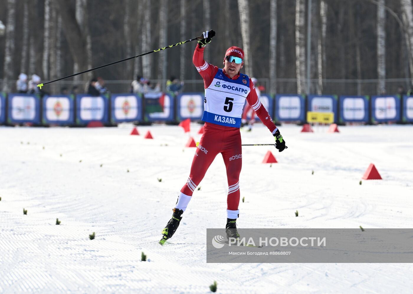Лыжные гонки. Чемпионат России. Мужчины. Скиатлон
