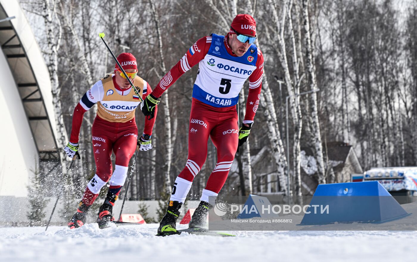 Лыжные гонки. Чемпионат России. Мужчины. Скиатлон