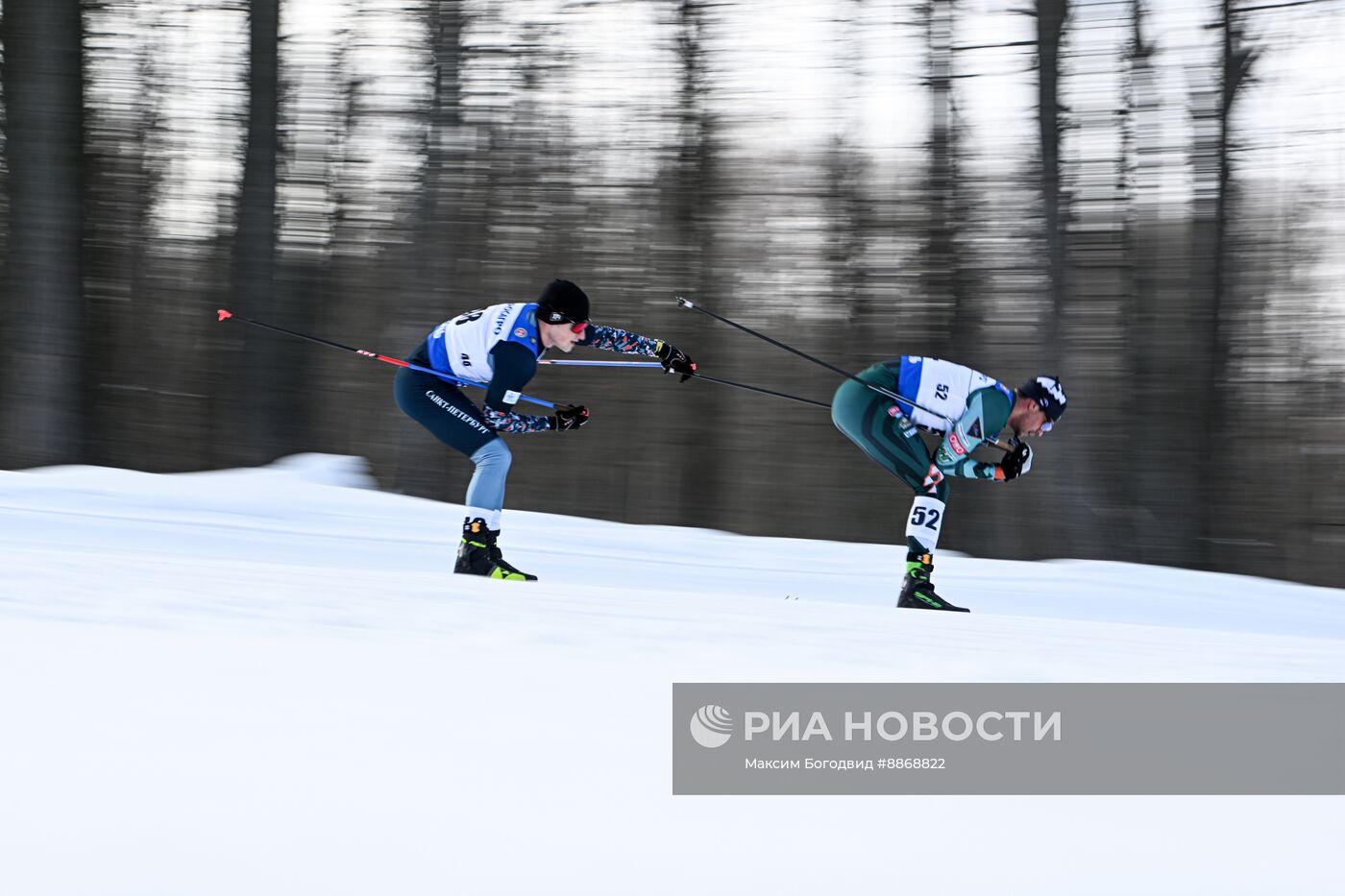 Лыжные гонки. Чемпионат России. Мужчины. Скиатлон