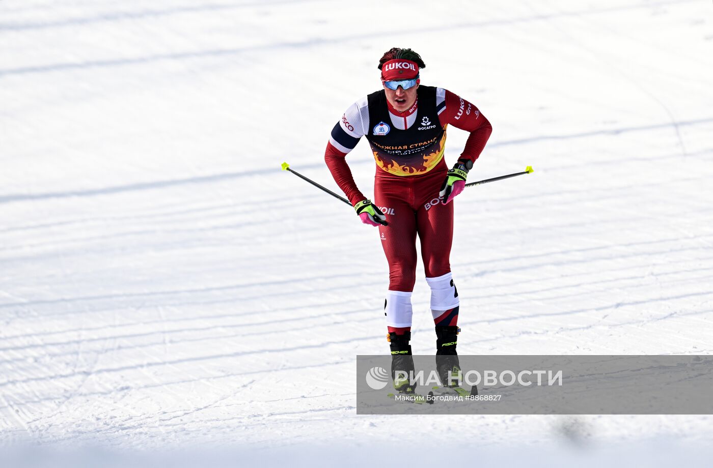 Лыжные гонки. Чемпионат России. Мужчины. Скиатлон