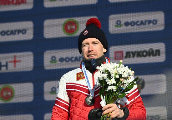 Лыжные гонки. Чемпионат России. Мужчины. Скиатлон