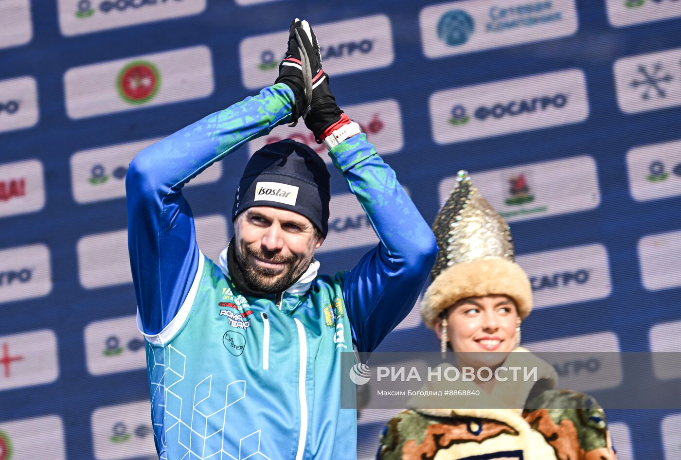 Лыжные гонки. Чемпионат России. Мужчины. Скиатлон