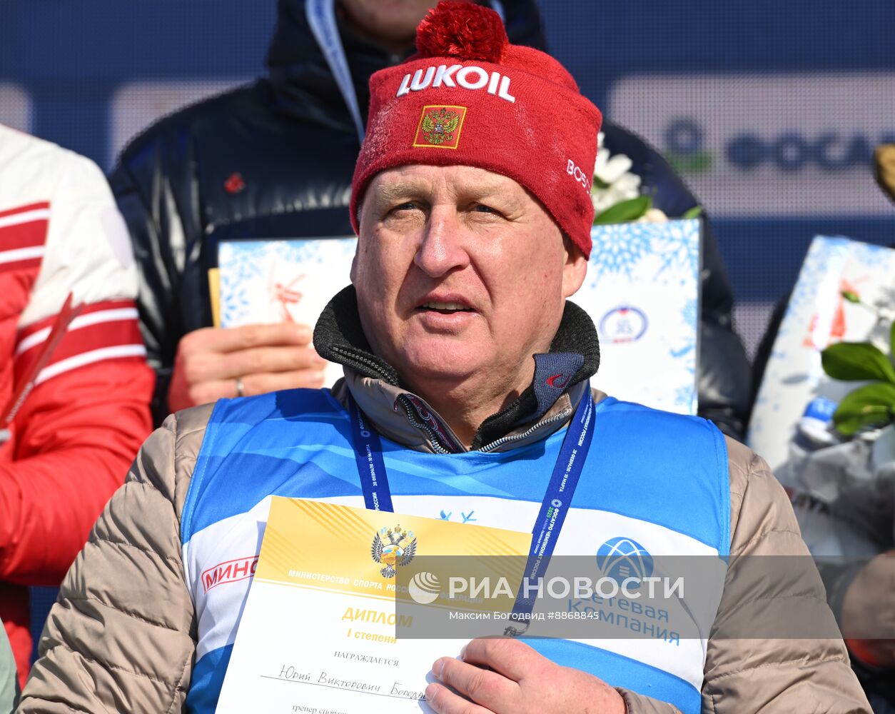 Лыжные гонки. Чемпионат России. Мужчины. Скиатлон