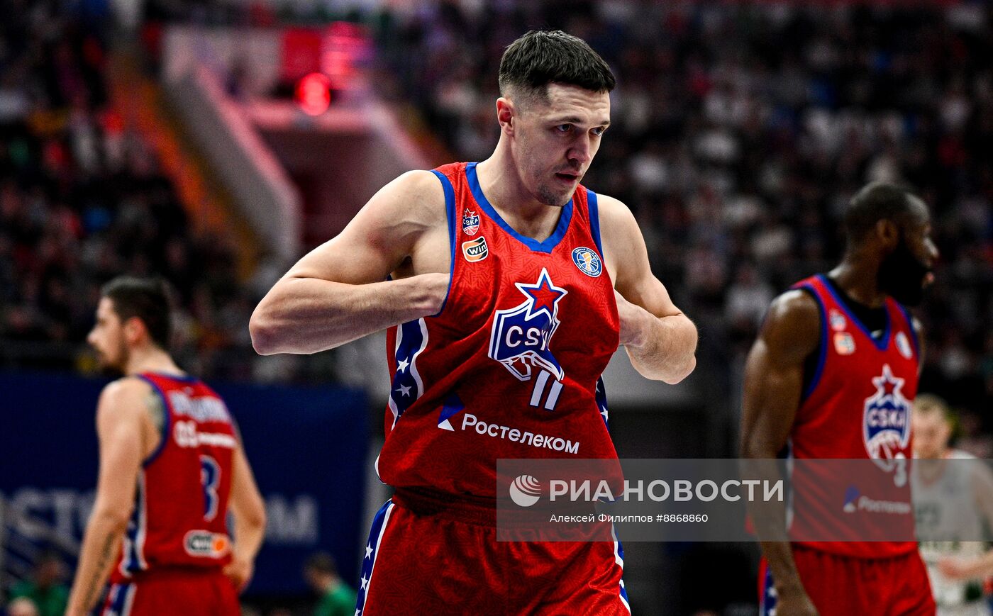 Баскетбол. Единая лига ВТБ. Матч ЦСКА - "УНИКС"