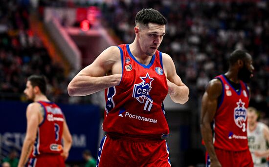 Баскетбол. Единая лига ВТБ. Матч ЦСКА - "УНИКС"