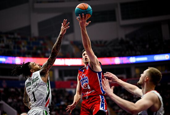 Баскетбол. Единая лига ВТБ. Матч ЦСКА - "УНИКС"